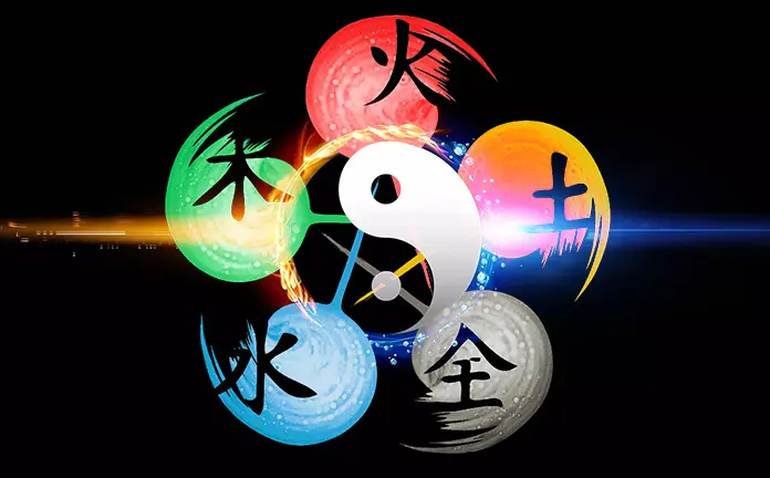yin yang 5 elementi